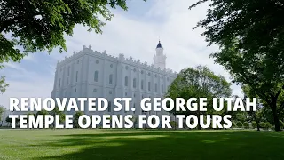 Renovated St. George Utah Temple Opens for Tours