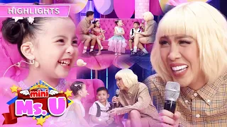 Mini Miss U Enicka wants to play in Meme Vice's house | It's Showtime Mini Miss U