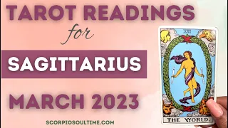 Sagittarius #Tarot March | Shocking news lead to celebrations that you weren't expecting!