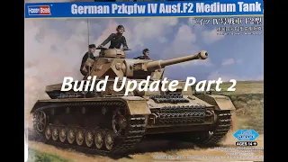 New Tool - Hobby Boss 1:48th Scale Panzer IV Ausf.F2 Build Update Part 2 #hobbyboss #panzer