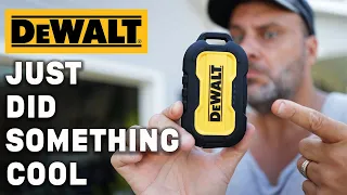 Dewalt just released something really cool