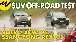 SUV off-Road Test | Volvo XC90 Vs. Ssangyong Rexton | Motorvision