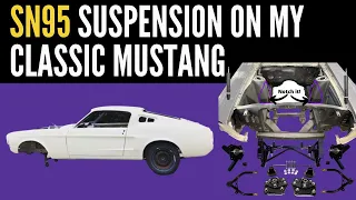 SN95 Suspension Conversion in My Classic Mustang -Making room - Part 1