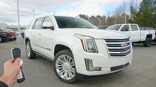 2020 Cadillac Escalade Platinum 4WD: Start Up, Test Drive, Walkaround and Review