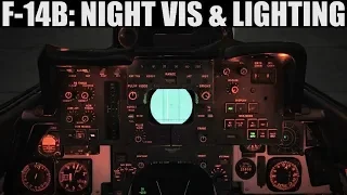 F-14B Tomcat: Night Vision & Int/Ext Lighting Tutorial | DCS WORLD