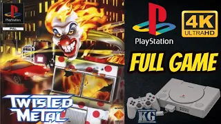 Twisted Metal [PS1] Gameplay Walkthrough FULL GAME [4K60ᶠᵖˢ UHD🔴]