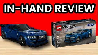 FIRST REVIEW: LEGO Speed Champs 2024 "Ford Mustang Dark Horse" - IN-HAND! (76920)
