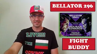 Bellator 296: Mousasi Vs Edwards - Live Full Fight Companion