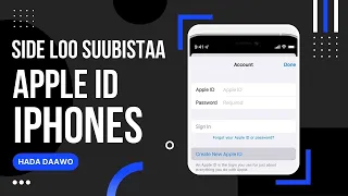 Sidee loo Suubistaa Apple ID iPhone 2022