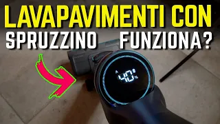 LAVAPAVIMENTI CON SPRUZZATORE funziona ? Cecotec FreeGo Wash&Vacuum Spray 250W