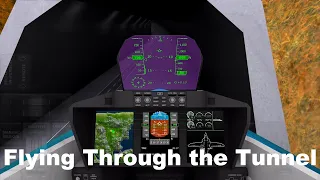 Flying PS-26 Through the Tunnel | Turboprop Flight Simulator