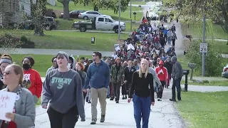 Community protests after teen is shot in Clay County