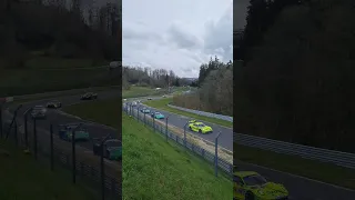 Sunday 4hr GT3s Race Start - ADAC 24H NURBURGRING QUALIFIERS