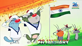 Oggy And Cockroaches | HAPPY REPUBLIC DAY ADVANCE 🇮🇳 | Latest Episode In Hindi | AK Gamer