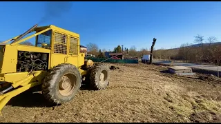 LKT Vyťahovanie  kmeňa aj s koreňmi časť 2 | Removing the tree with the roots by Skidder Part 2