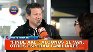 NORTE GRANDE FEDERAL -  “FINDE XXL”: ALGUNOS SE VAN, OTROS ESPERAN FAMILIARES - RESISTENCIA