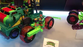 Toy Fair 2019: Teenage Mutant Ninja Turtles Vehicles at Playmates