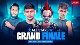 GRAND FINALE 🥵 ALL STARS ⚡️ International Tournament 🔥Day - 1 #NONSTOPGAMING #FREEFIRE #CLASSYLIVE