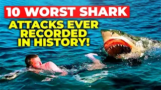 10 Worst Shark Attacks Ever Recorded in History!