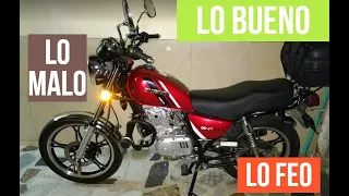 Lo bueno,Lo malo y Lo feo de la SUZUKI GN 125.