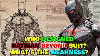 Batman Beyond Suit Explored - Who Designed This Suit? What's The Major Weakness Of This Suit?