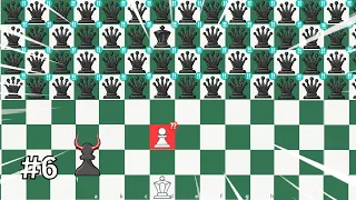 50 QUEENS vs 1 PAWN - The Ancient EVIL PAWN | Chess Memes #6