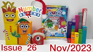 Numberblocks magazine, issue 26, Nov/2023 with Numberblocks 1-10 1️⃣2️⃣3️⃣4️⃣5️⃣