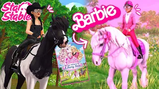 Making BARBIE PONY TALES in Star Stable! 🎀🐴