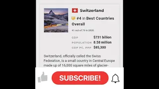 Top 10 Best Countries In The World - Quality of life, Job, Raise Kids. | #shorts | #top |#countries