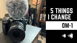 OM-1 for Video: First 5 Things I Change