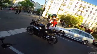 😡Angry People vs Biker😡 He strikes!  Angry People  #2  Back Cops