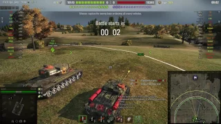 3 battles in su-100, random battles