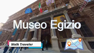 Museo egizio - Italy Walking Tour 4K