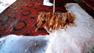 Plain Rug Foam Scrape Compilation #1 || OddlySatisfying Video