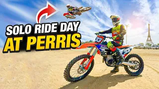 Solo Ride at Perris Raceway!!