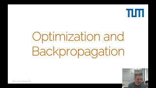 Introduction to Deep Learning (I2DL 2023) - 4. Optimization and Backprop