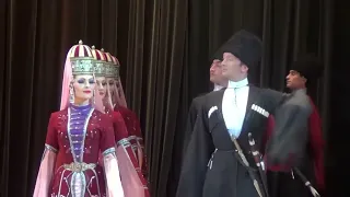 Circassian folk dancing ( Kabardinka)