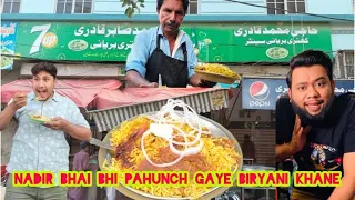 BEST BEEF BIRYANI IN KARACHI | KHATRI KI BIRYANI | @Nadiraliofficial