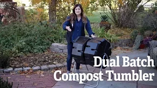 Dual Batch Compost Tumbler