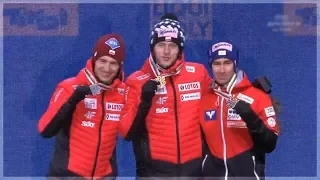 Dekoracja Medalowa MŚ Seefeld 2019! Dawid Kubacki, Kamil Stoch, Stefan Kraft!