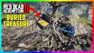 There Is A HIDDEN Buried Treasure In Red Dead Redemption 2 & It's Filled With Gold To Take! (RDR2)