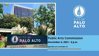 Public Arts Commission - November 4, 2021