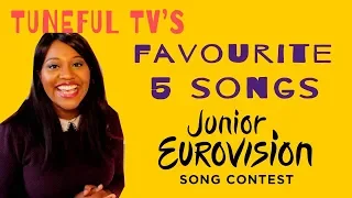 JUNIOR EUROVISION 2018  TUNEFUL TV'S FAVOURITE 5!!