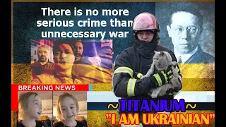 I Am Ukrainian (Titanium Cover) Ukrainian People ☮️