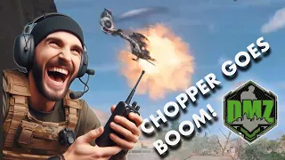 C4 + Helicopter = 💥 | DMZ Funny Moments