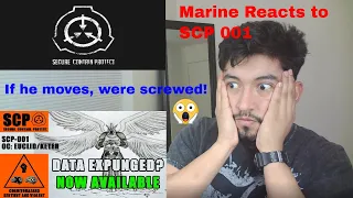 Marine Reacts to SCP 001  The Gate Guardian (By SCP ILLUSTRATED)