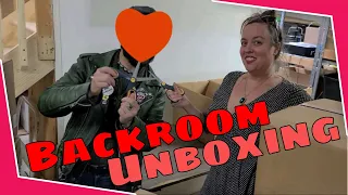 Backroom Unboxing of Vinyl Records & More - Crazy Time