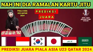 PREDIKSI JUARA ✅✅✅ PIALA ASIA U23 QATAR 2024 - Ramalan Kartu Jitu