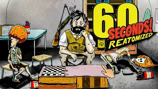 ВЫЖИВАНИЕ В БУНКЕРЕ (Успеть за 60 секунд) ► 60 seconds! Reatomized #1