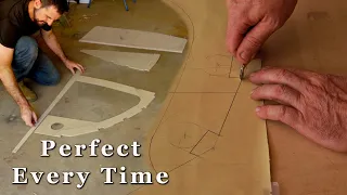 Patterns make perfect. Getting both sides of a boat exactly the same | Free Range Boat Build Stage 3